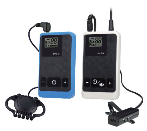 Tour guide ez tour con microfono cordless